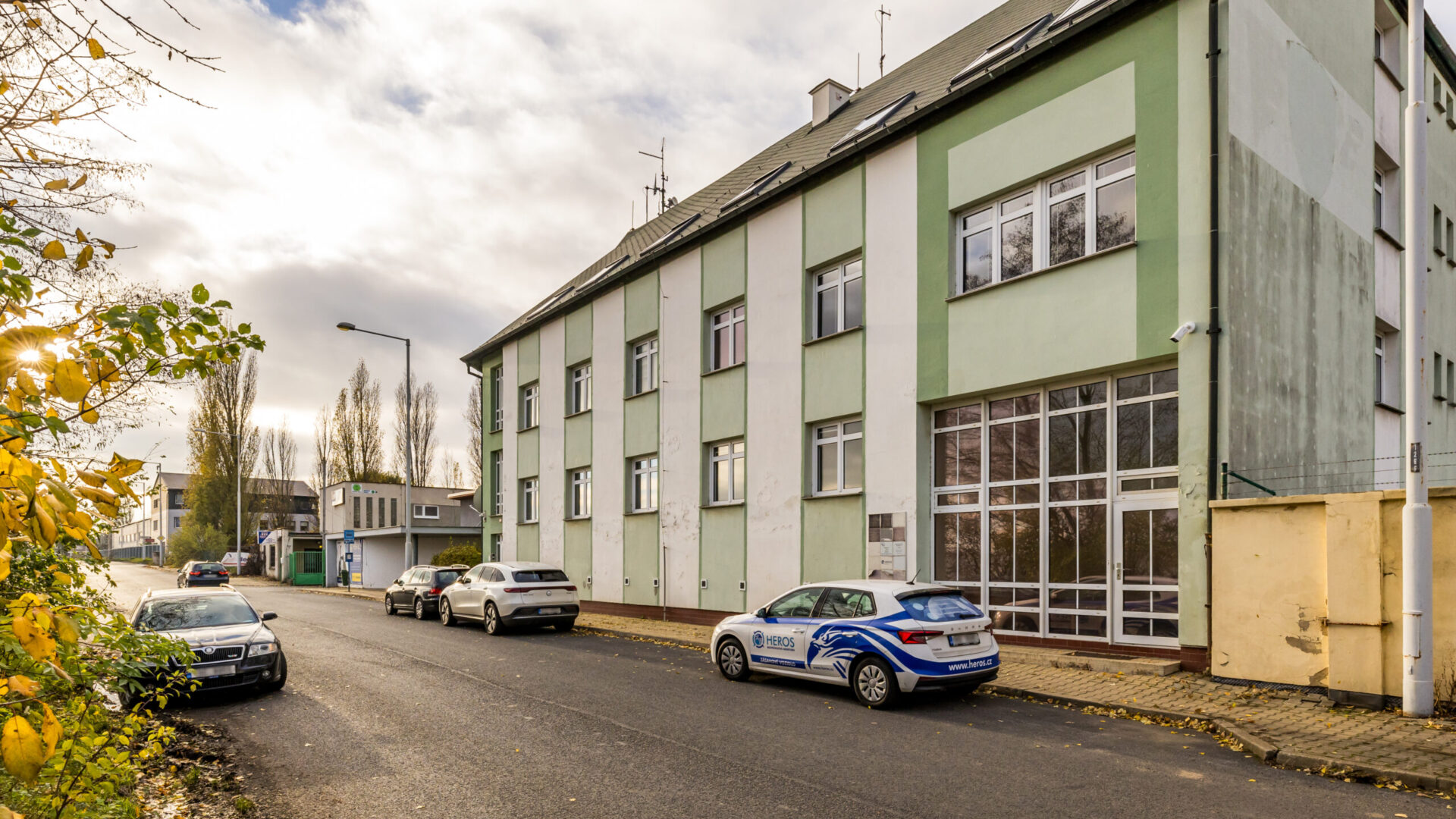 Hlavní budova Workzone Chomutov